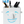 Load image into Gallery viewer, Face Plant blue marked smiling face design scissors pencils pens