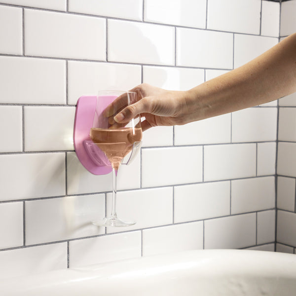 Bath Shower Wine Glass Holder – Shewines