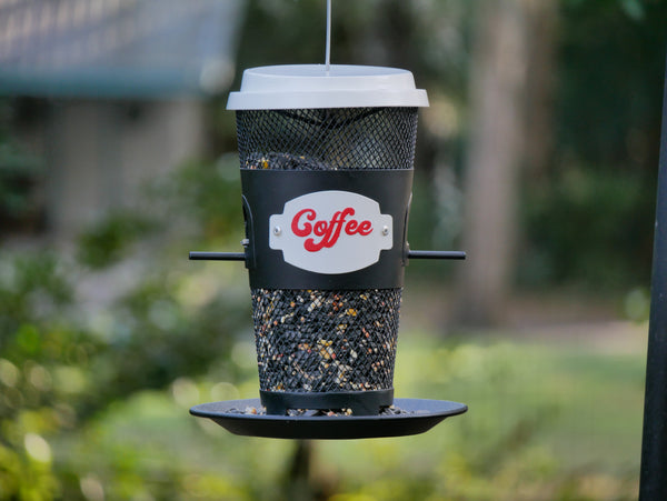Coffee Bird Feeder