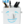 Load image into Gallery viewer, Face Plant blue marked smiling face design scissors pencils pens
