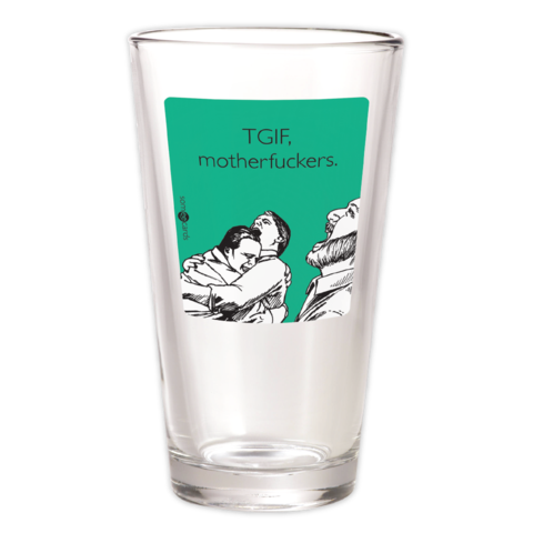 "TGIF" Pint Glass