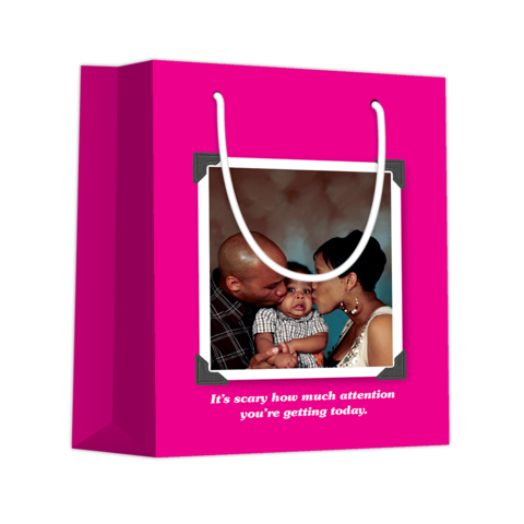"Attention" Small Gift Bag
