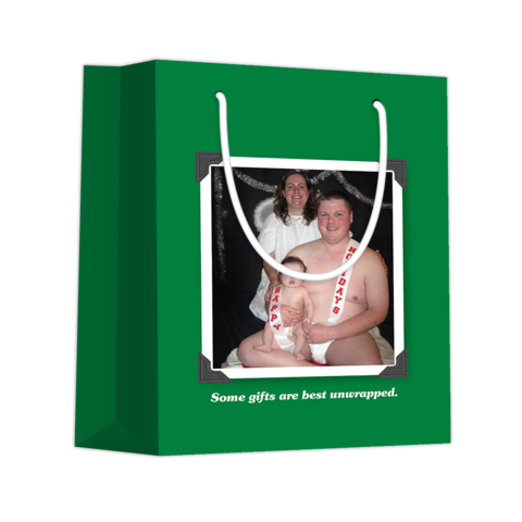 "Best Unwrapped" Small Gift Bag